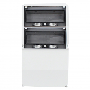 Preview: Stromverteiler Leergehäuse IP65 - 26 Module